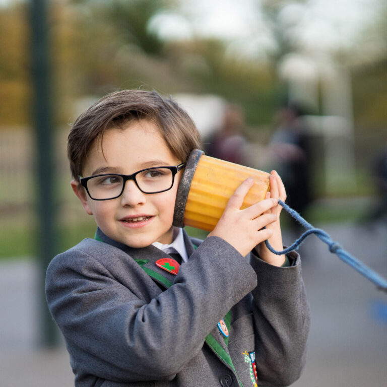 boy in the playground